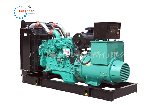 Cummins engine 6ZTAA13-G2 of 350KW Dongfeng Cummins diesel generator set is guaranteed for one year