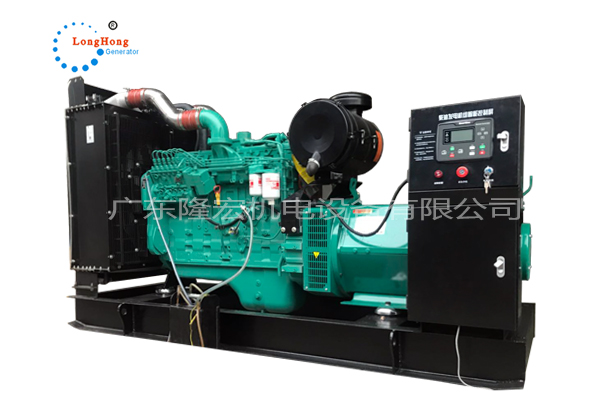 200KW(250KVA) Dongfeng Cummins diesel generator set QSL8.9-G4 high voltage common rail electronically controlled EFI