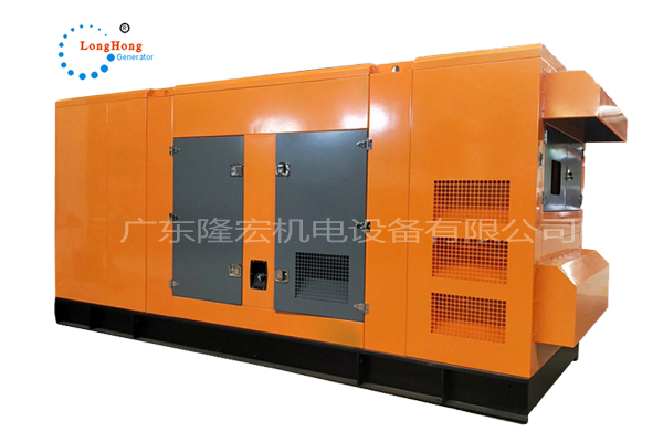 700KW(875KVA) Shanghai Kadeshi silent diesel generator set -KD28H820 low noise generator